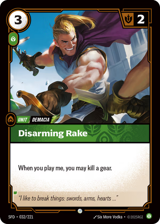 Disarming Rake [SFD-032/221] [Spiritforged]