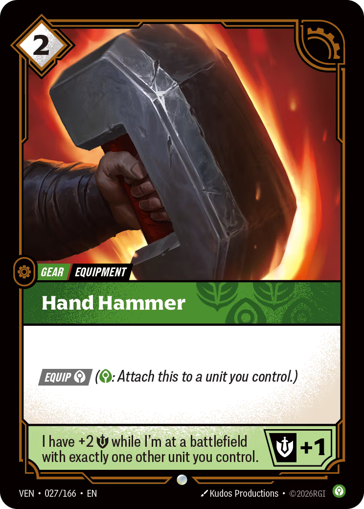 Hand Hammer [VEN-027/166] [Vendetta]
