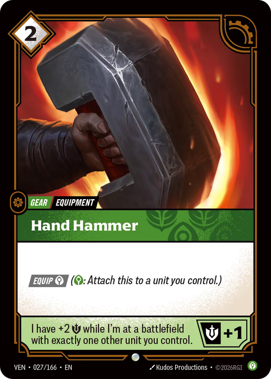 Hand Hammer [VEN-027/166] [Vendetta]