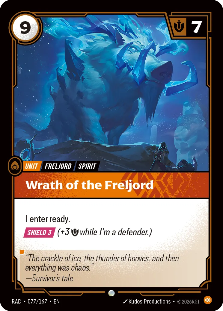 Wrath of the Freljord [RAD-077/167] [Radiance]
