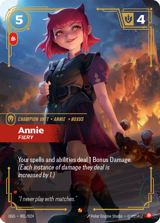 Annie, Fiery [OGS-001/024] [Origins Proving Grounds]