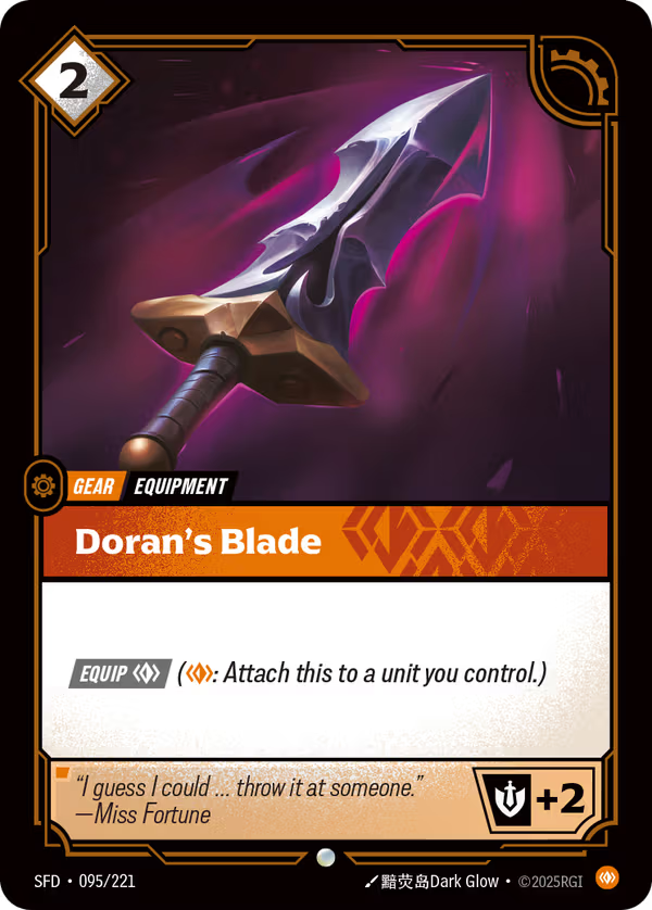 Doran's Blade [SFD-095/221] [Spiritforged]