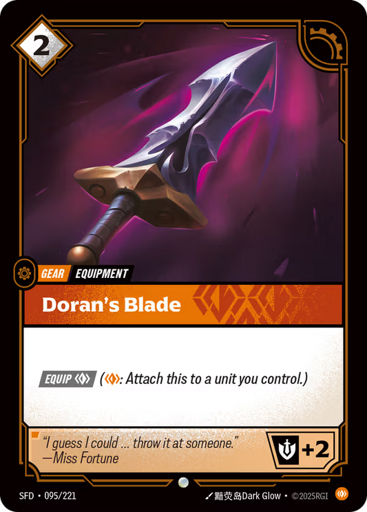 Doran's Blade [SFD-095/221] [Spiritforged]