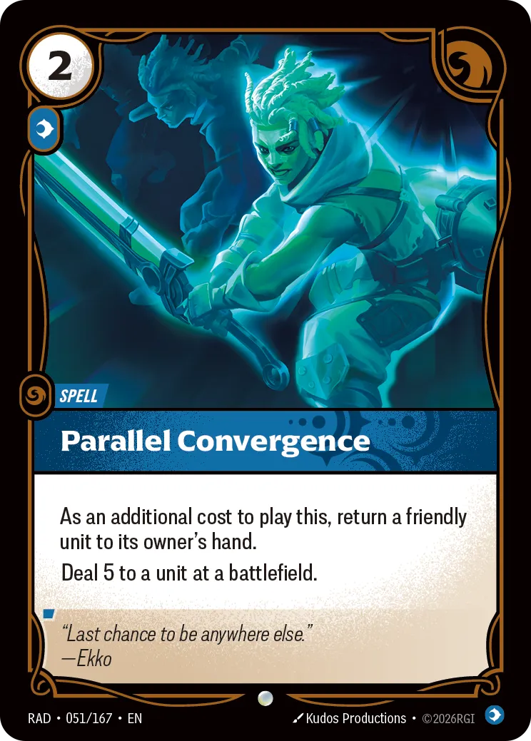 Parallel Convergence [RAD-051/167] [Radiance] [Foil]