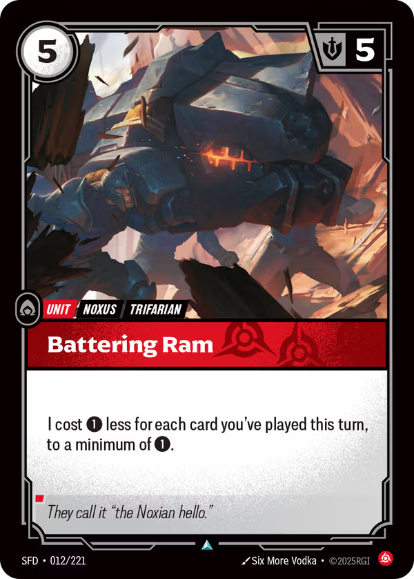 Battering Ram [SFD-012/221] [Spiritforged]