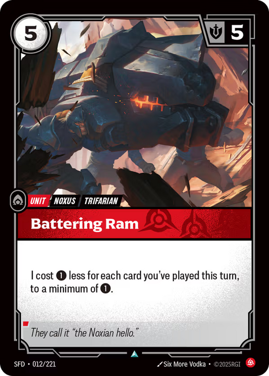 Battering Ram [SFD-012/221] [Spiritforged]
