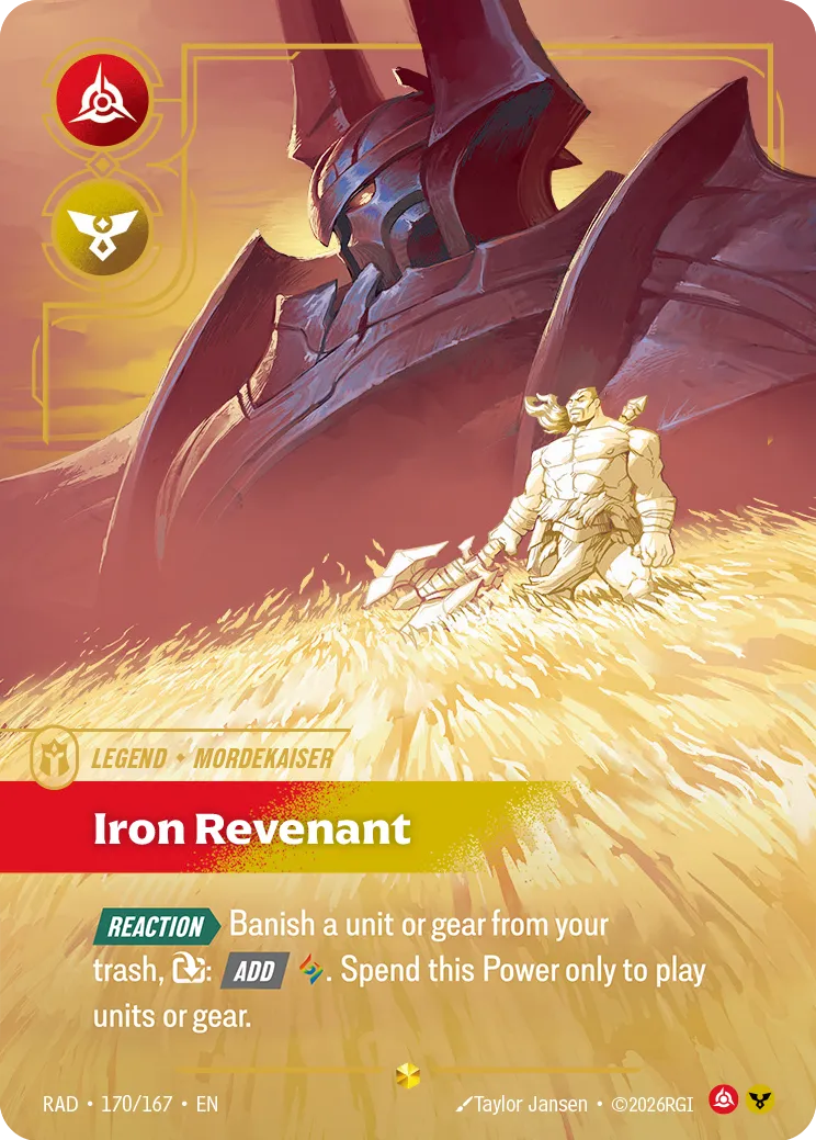 Iron Revenant [RAD-170*/167] [Radiance]
