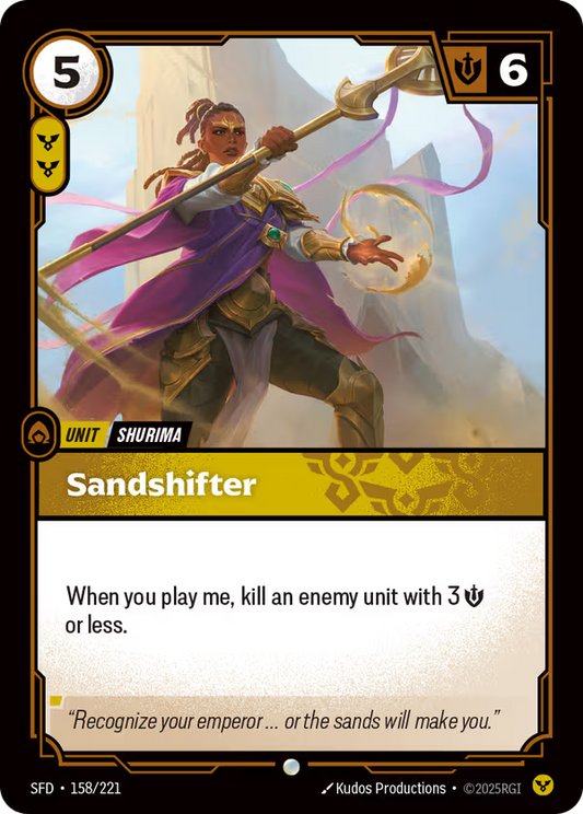 Sandshifter [SFD-158/221] [Spiritforged]