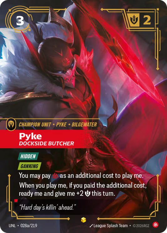 Pyke, Dockside Butcher [UNL-028a/219] [Unleashed]