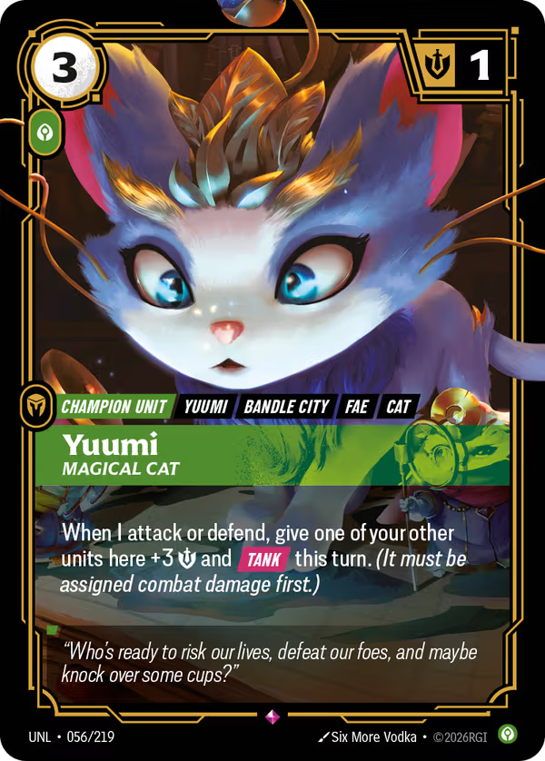 Yuumi, Magical Cat [UNL-056/219] [Unleashed]