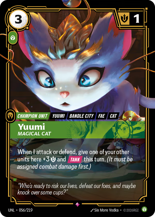 Yuumi, Magical Cat [UNL-056/219] [Unleashed]