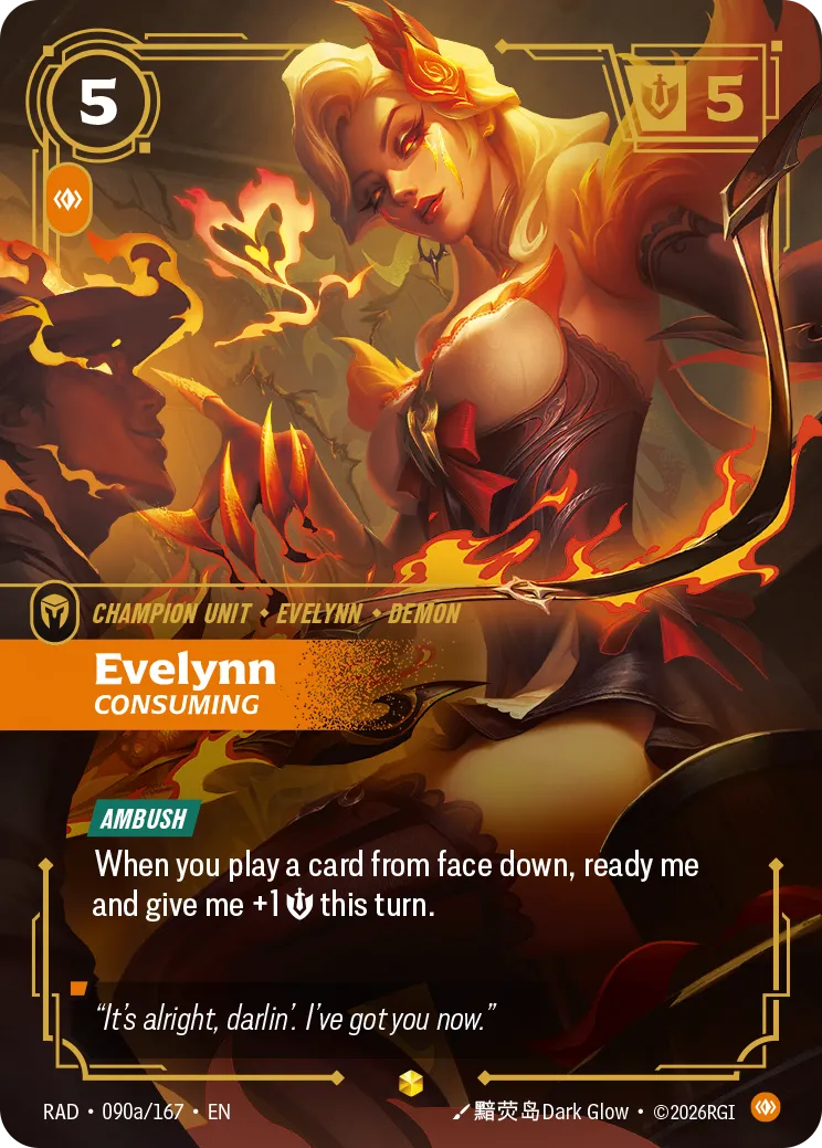 Evelynn, Consuming [RAD-090a/167] [Radiance]