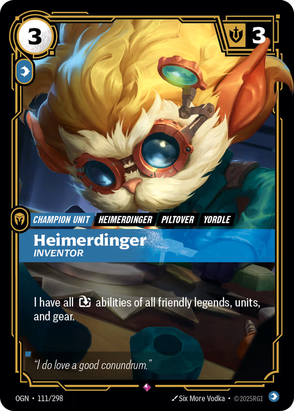 Heimerdinger, Inventor [OGN-111/298] [Origins]