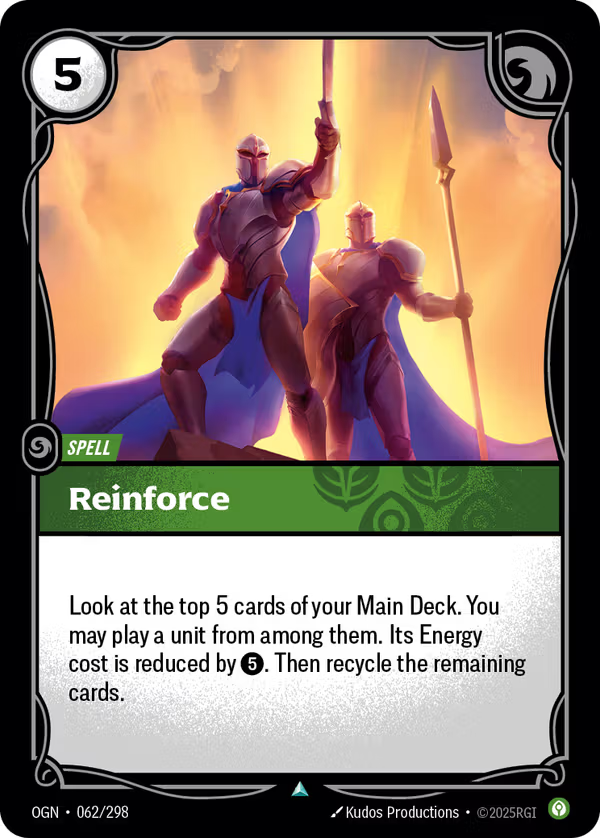 Reinforce [OGN-062/298] [Origins] [Foil]