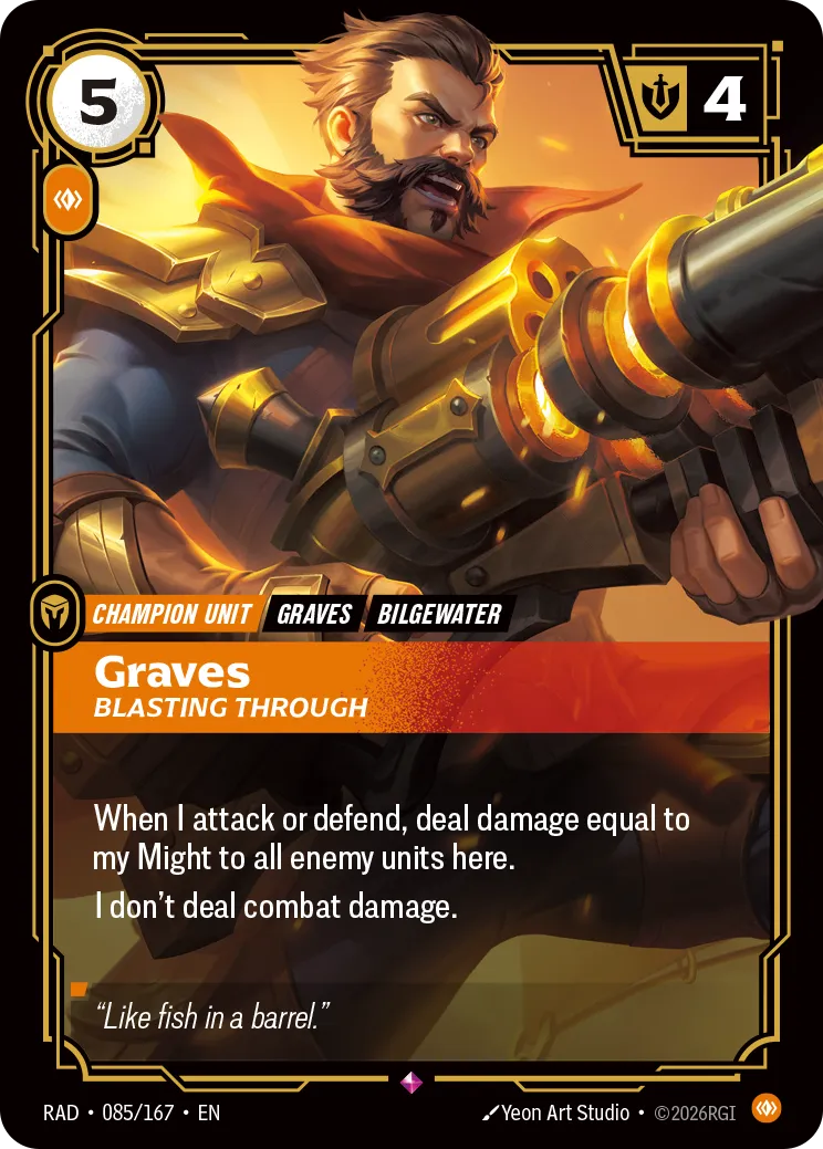 Graves, Blasting Through [RAD-085/167] [Radiance]