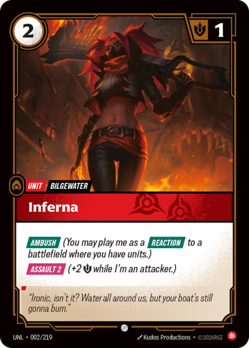Inferna [UNL-002/219] [Unleashed] [Foil]