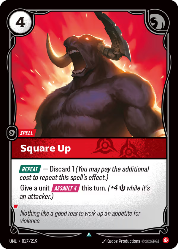 Square Up [UNL-017/219] [Unleashed] [Foil]