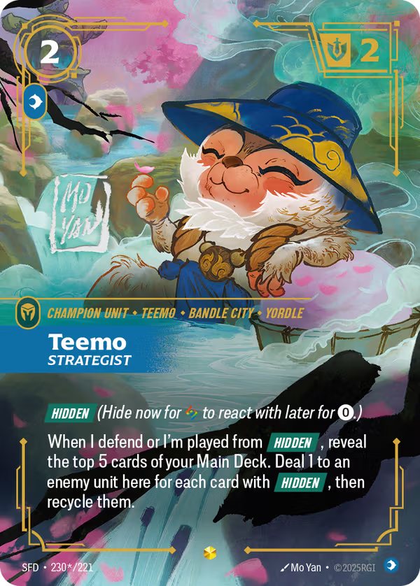 Teemo, Strategist [SFD-230*/221] [Spiritforged]