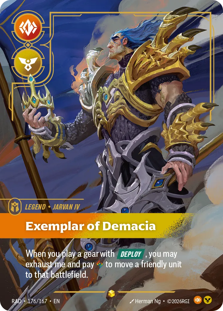 Exemplar of Demacia [RAD-176*/167] [Radiance]
