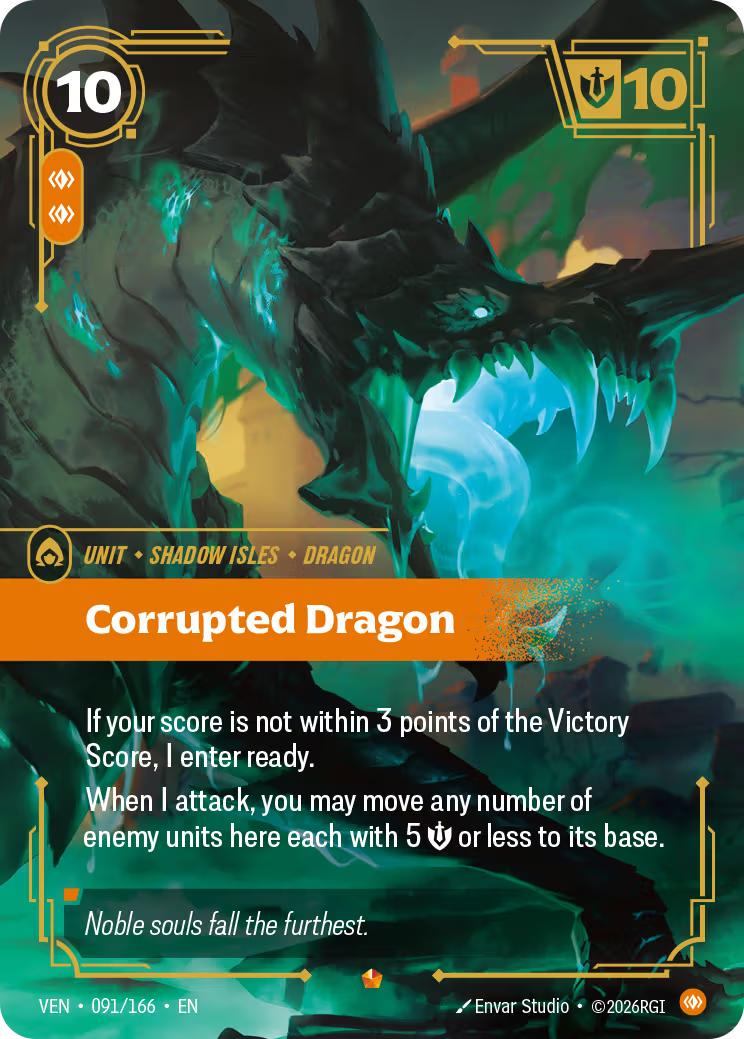Corrupted Dragon [VEN-091/166] [Vendetta]