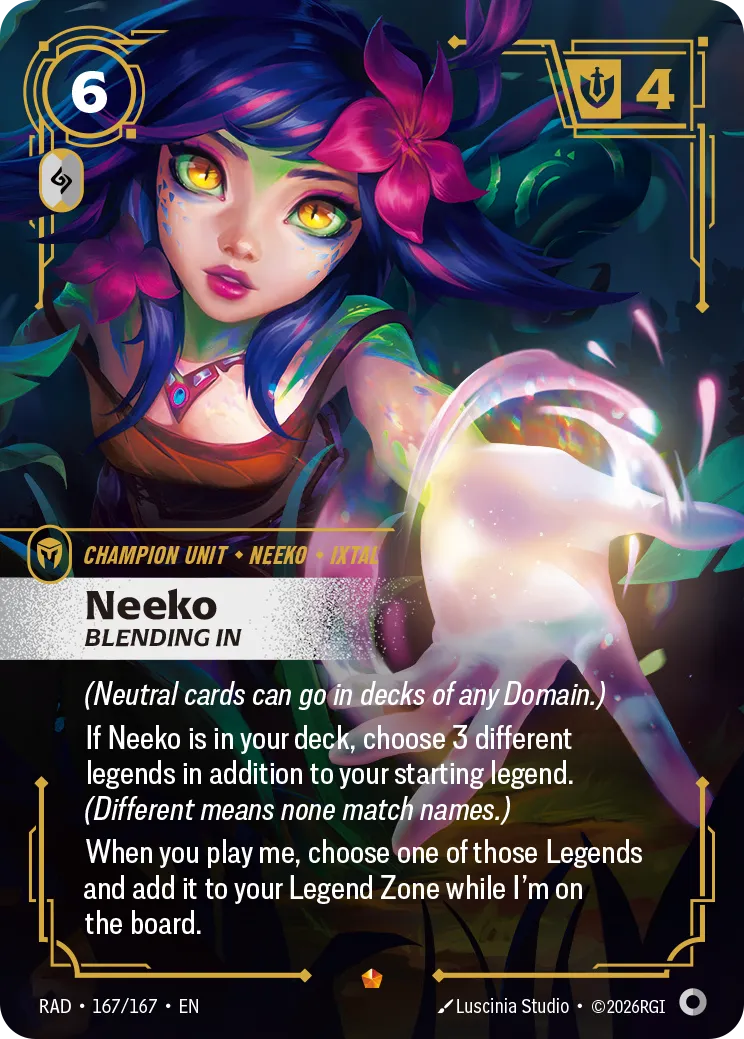 Neeko, Blending In [RAD-167/167] [Radiance]
