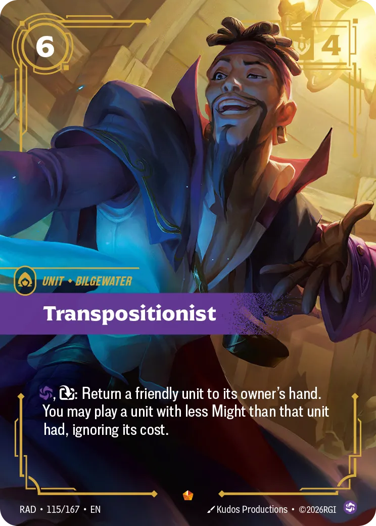 Transpositionist [RAD-115/167] [Radiance]