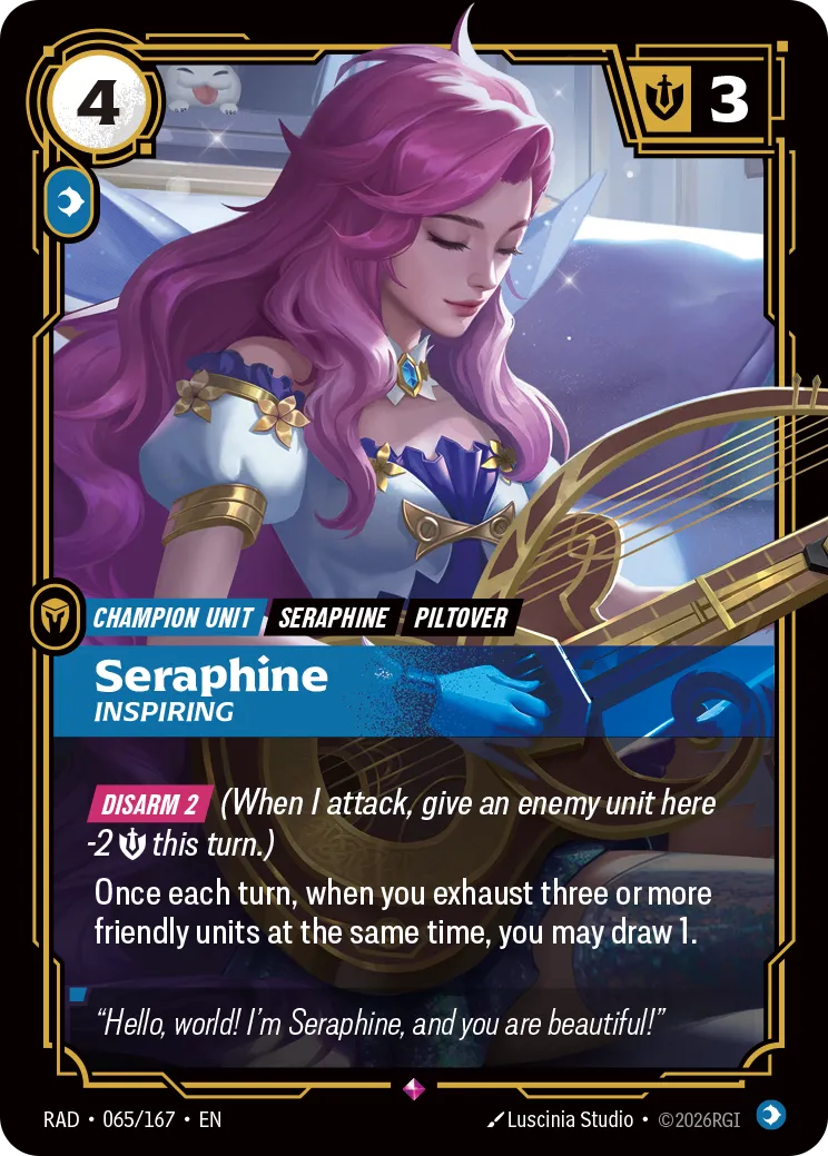 Seraphine, Inspiring [RAD-065/167] [Radiance]