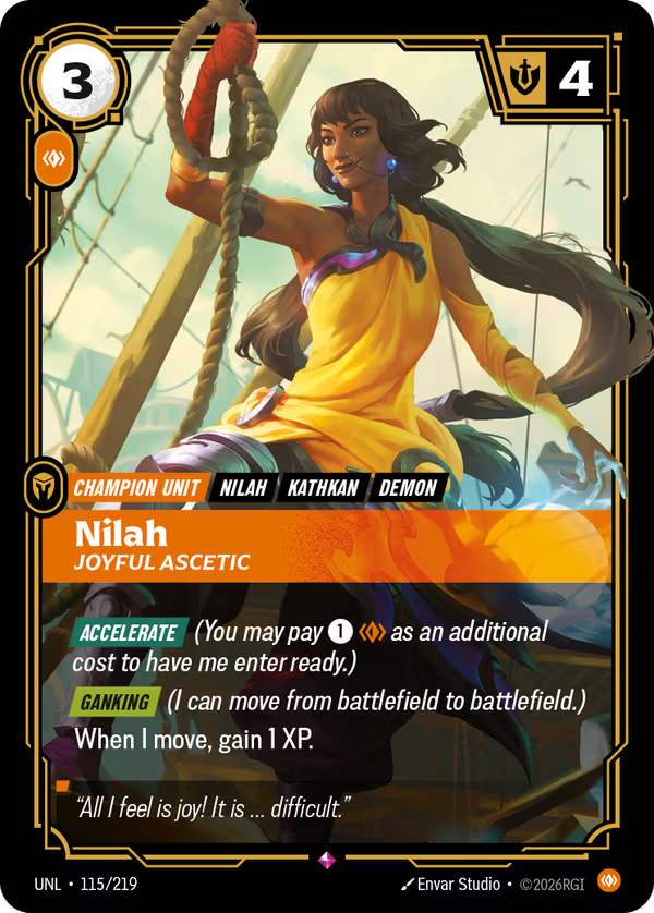 Nilah, Joyful Ascetic [UNL-115/219] [Unleashed]