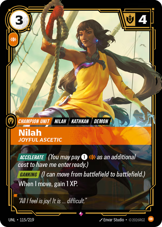 Nilah, Joyful Ascetic [UNL-115/219] [Unleashed]