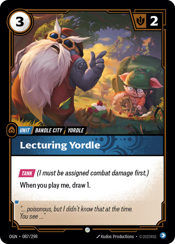Lecturing Yordle [OGN-087/298] [Origins]