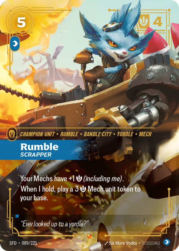 Rumble, Scrapper [SFD-089/221] [Spiritforged]