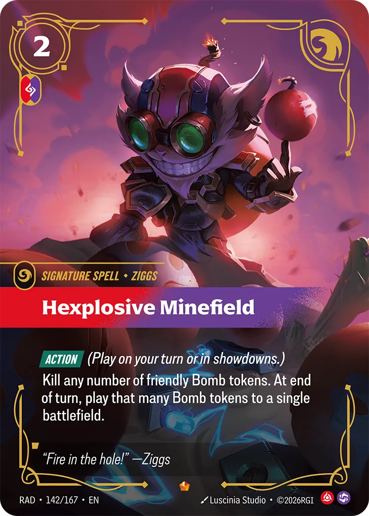Hexplosive Minefield [RAD-142/167] [Radiance]