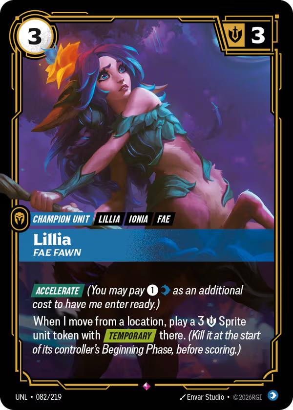 Lillia, Fae Fawn [UNL-082/219] [Unleashed]