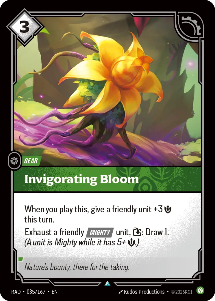 Invigorating Bloom [RAD-035/167] [Radiance] [Foil]