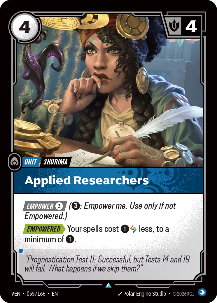 Applied Researchers [VEN-055/166] [Vendetta]