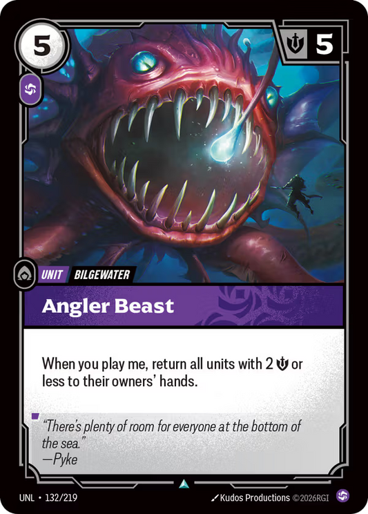 Angler Beast [UNL-132/219] [Unleashed]