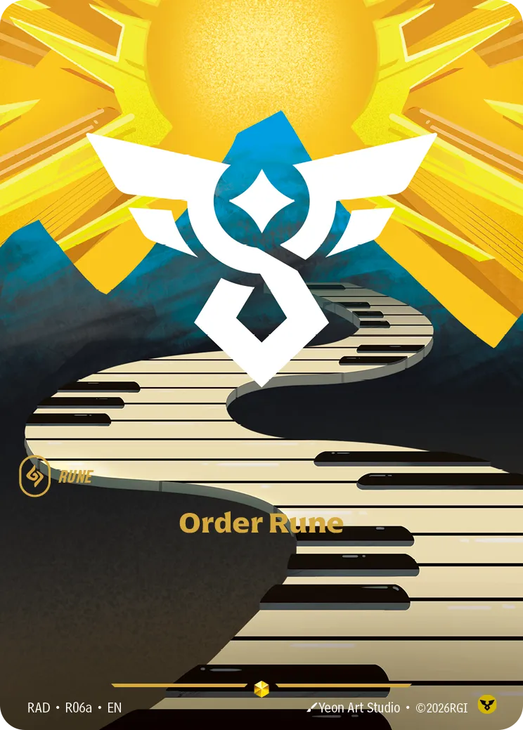 Order Rune [RAD-R06a/167] [Radiance]