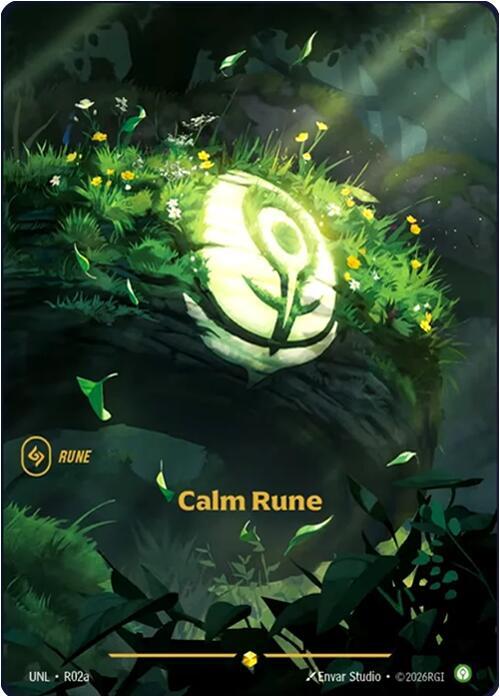 Calm Rune [UNL-R02a] [Unleashed]