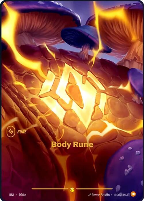 Body Rune [UNL-R04a] [Unleashed]