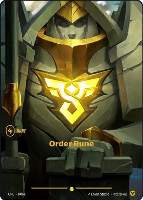Order Rune [UNL-R06a] [Unleashed]