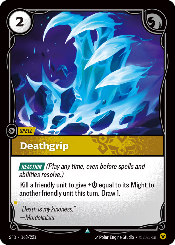 Deathgrip [SFD-163/221] [Spiritforged]