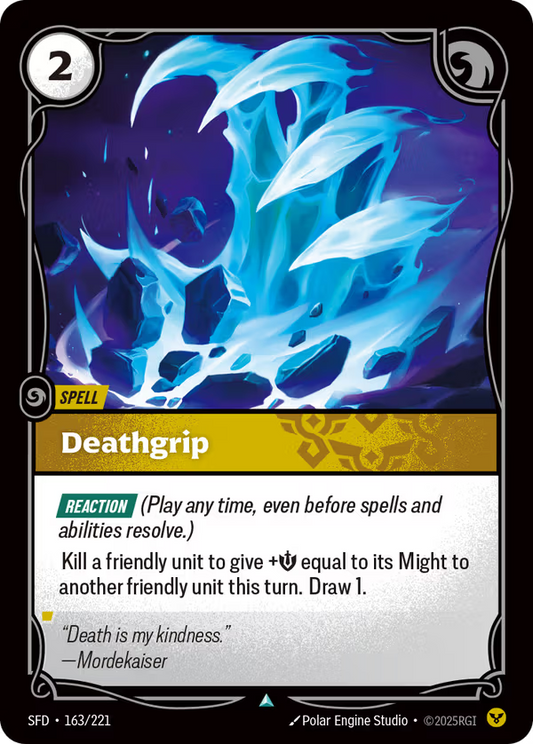 Deathgrip [SFD-163/221] [Spiritforged]