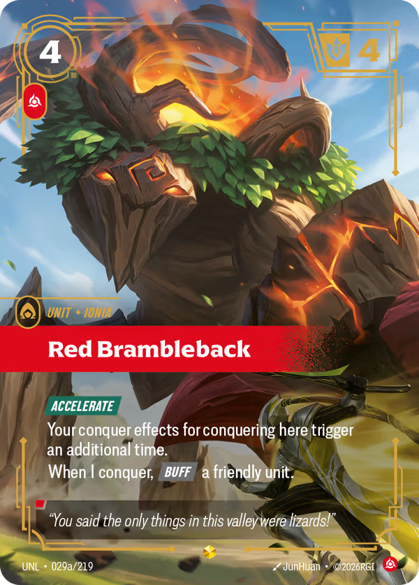 Red Brambleback [UNL-029a/219] [Unleashed]