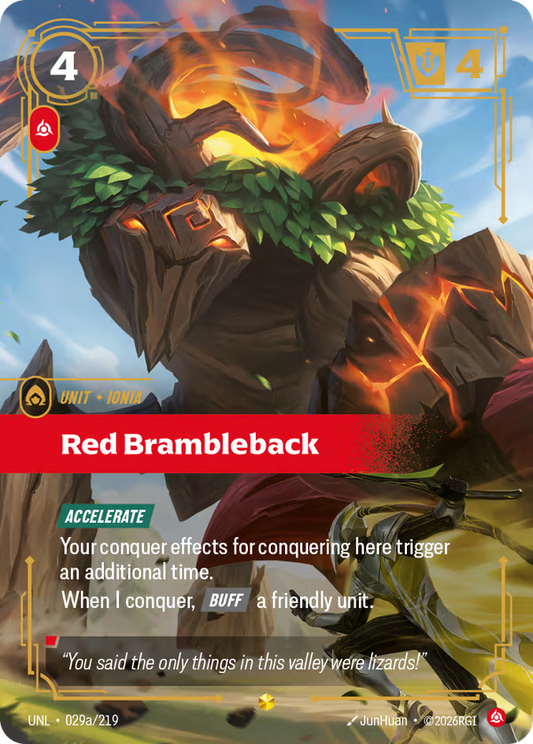 Red Brambleback [UNL-029a/219] [Unleashed]
