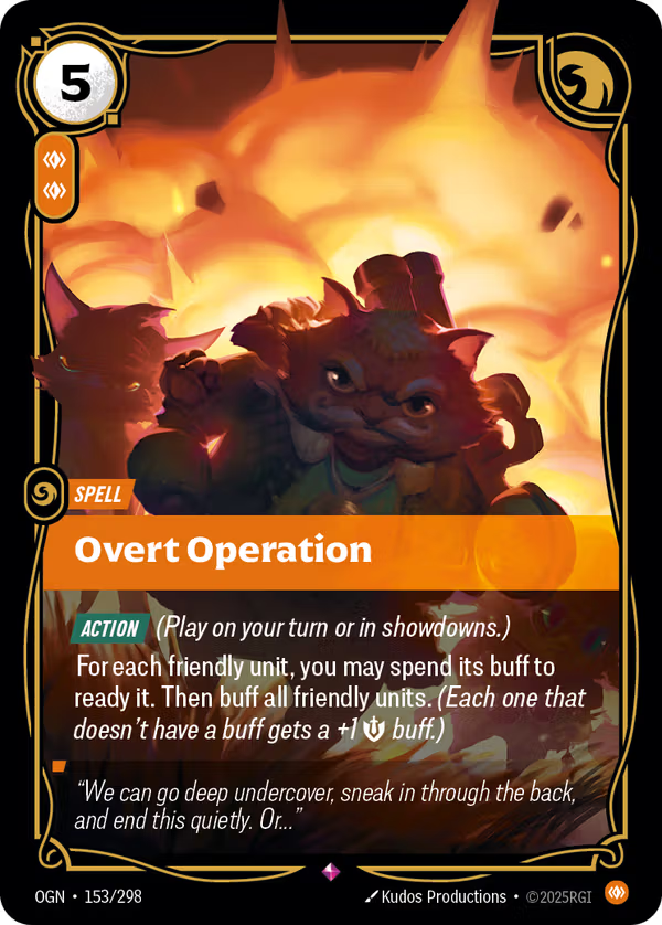 Overt Operation [OGN-153/298] [Origins]