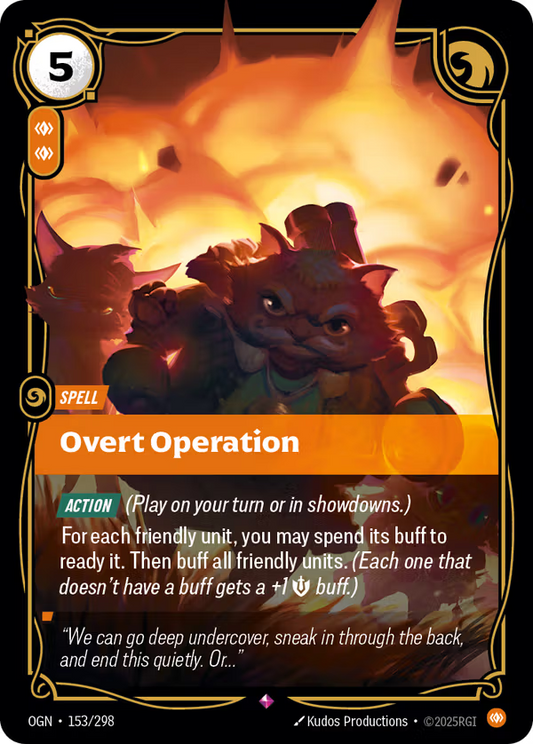 Overt Operation [OGN-153/298] [Origins]