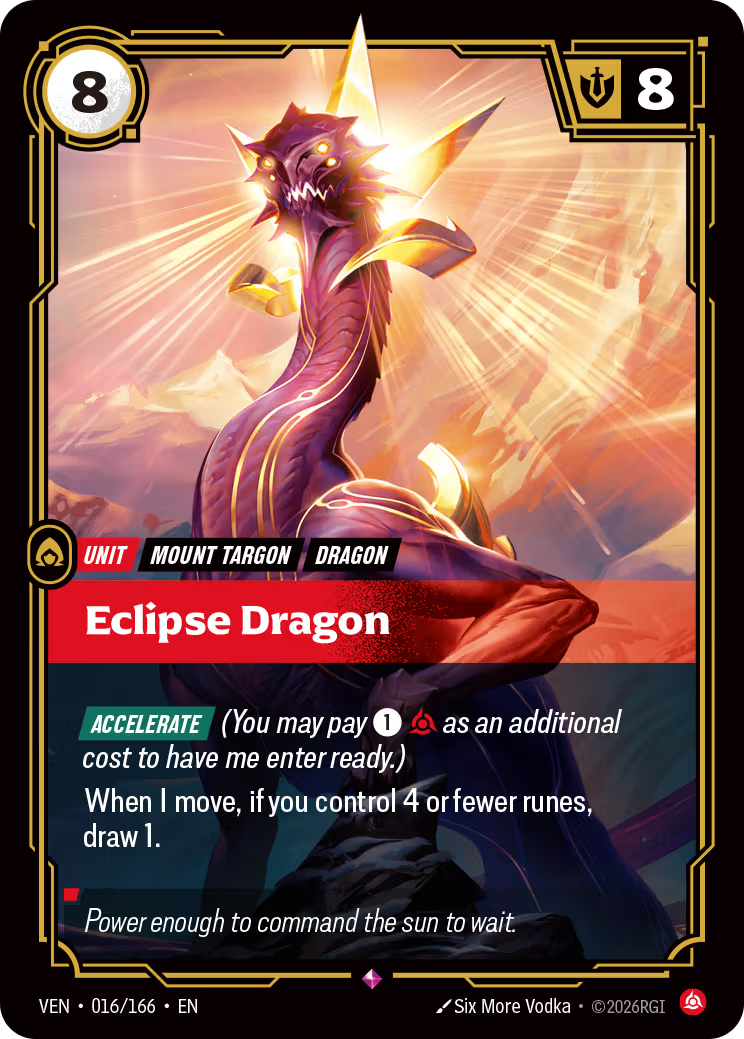 Eclipse Dragon [VEN-016/166] [Vendetta]