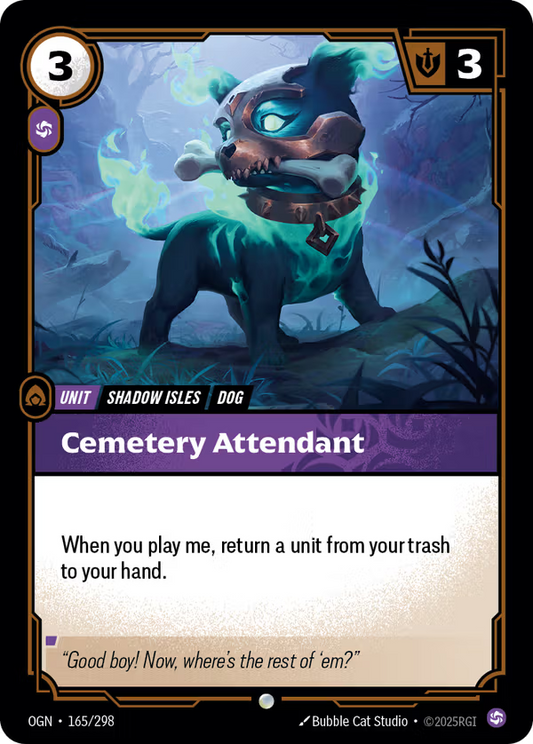 Cemetery Attendant [OGN-165/298] [Origins]