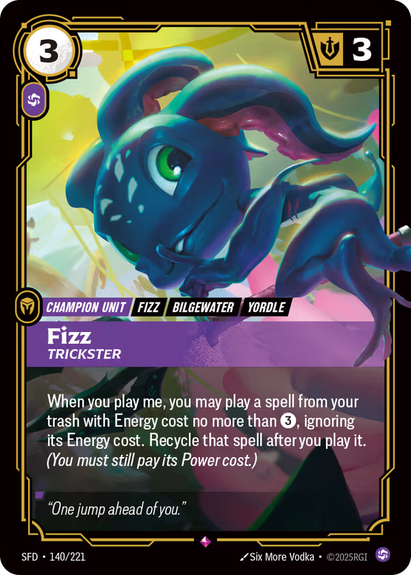 Fizz, Trickster [SFD-140/221] [Spiritforged]