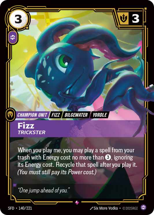 Fizz, Trickster [SFD-140/221] [Spiritforged]